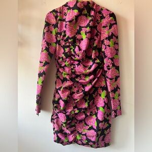 Zara floral long sleeve dress NWT S